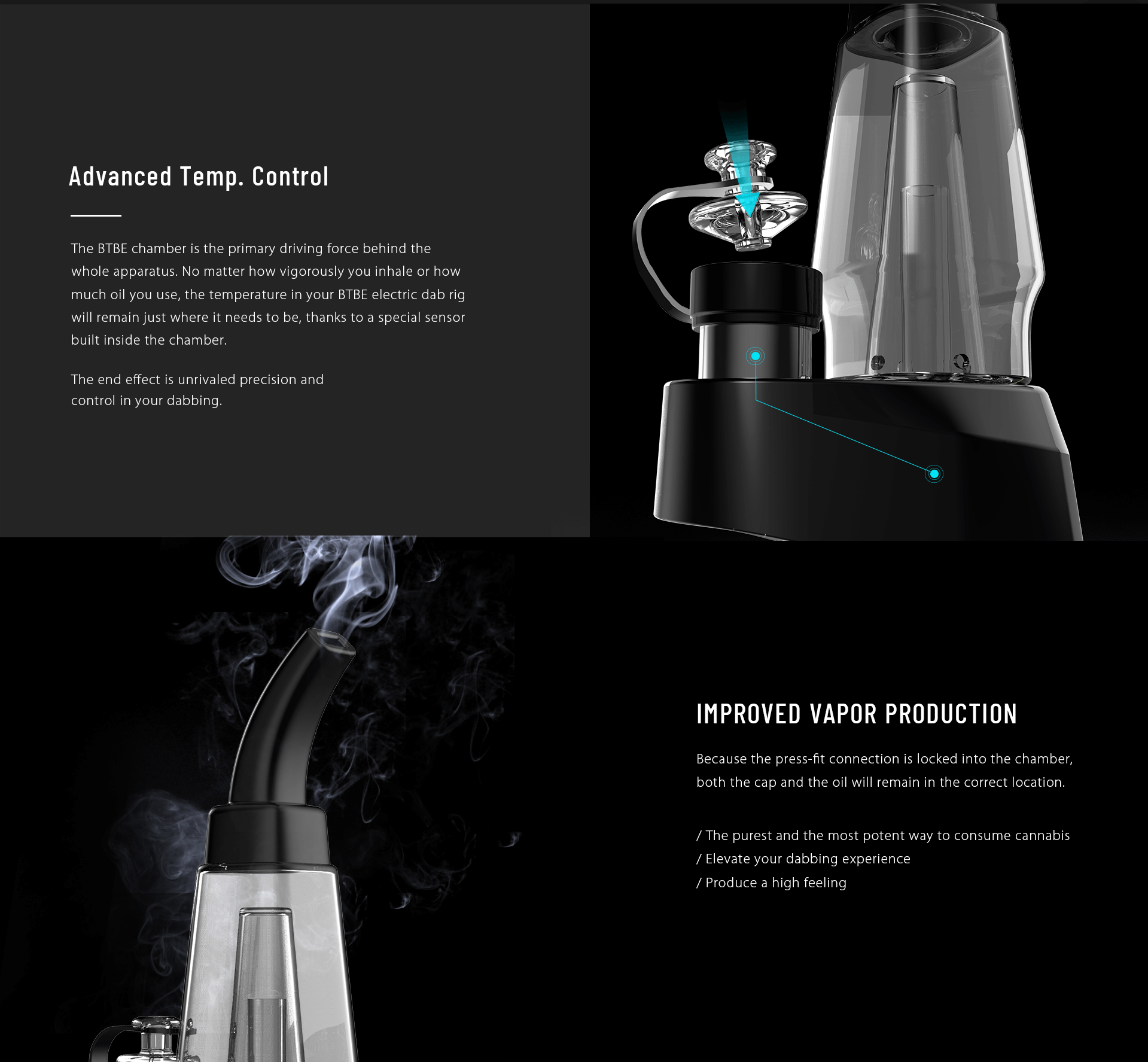 BTBE Dab Rig électrique 2